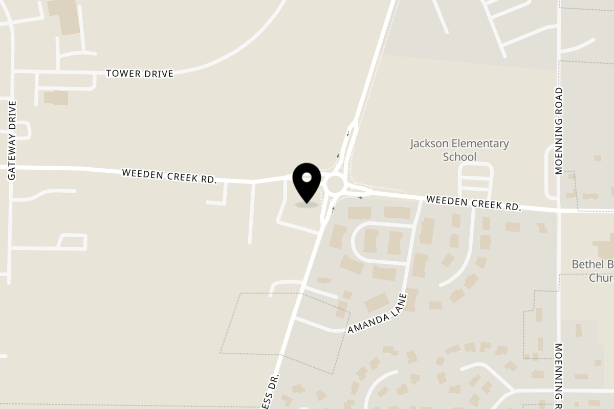 Map showing the location of The Spices Restaurant & Bar Sheboygan - Business Dr. on 4604 S Business Dr in Sheboygan
